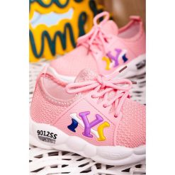 Różowe buty sportowe sznurowane casu 204/23m. Różowe buty dziewczęce sportowe Casu, bez wzorów, na sznurówki. W wyprzedaży za 39,99 zł.