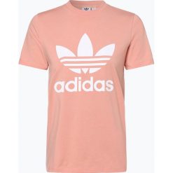 Adidas Originals - T-shirt damski, czerwony. Czerwone t-shirty damskie adidas Originals, xs, z nadrukiem, klasyczne, z klasycznym kołnierzykiem. Za 99,95 zł.