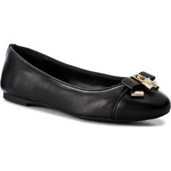 Baleriny MICHAEL MICHAEL KORS - Alice Ballet 40T7ALFP2L Black. Czarne baleriny damskie MICHAEL Michael Kors, bez wzorów, ze skóry, bez obcasa, bez zapięcia. W wyprzedaży za 339,00 zł.