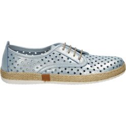 Espadryle damskie: Espadryle – 10129 SIM BLU