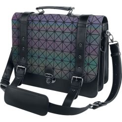 Banned Alternative Prism Holographic Torba kurierska standard. Szare torebki klasyczne damskie Banned Alternative, w paski, duże. Za 244,90 zł.