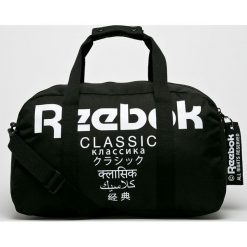 Reebok Classic - Torba. Czarne torby sportowe męskie marki Reebok Classic, z poliesteru, sportowe, na ramię, małe. W wyprzedaży za 169,90 zł.