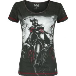Black Premium by EMP Keep Me Going Koszulka damska czarny. Czarne bluzki damskie marki Black Premium by EMP, xl, z nadrukiem, z okrągłym kołnierzem. Za 42,90 zł.