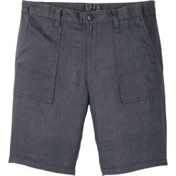 Bermudy lniane bonprix ciemnoszary. Szare spodenki i szorty męskie bonprix, m, bez wzorów. Za 134,99 zł.