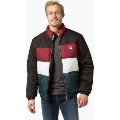 FILA - Męska kurtka pikowana, czarny. Czarne kurtki męskie Fila, xl, bez wzorów, retro, bez kaptura. Za 579,95 zł.