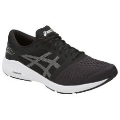 Asics Roadhawk Ff T7D2N-9001 42,5 Czarne. Czarne buty fitness męskie marki Asics, z syntetyku. W wyprzedaży za 349,99 zł.