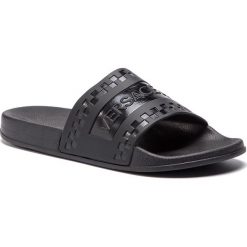 Klapki VERSACE JEANS - E0YTBSQ4 70984 899. Czarne klapki męskie Versace Jeans, bez wzorów, z jeansu. Za 179,00 zł.