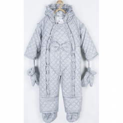 Kombinezon. Szare kombinezony dziewczęce BEAUTIFUL, długie. Za 239,90 zł.
