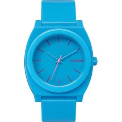 Zegarek kwarcowy "Time Teller P" w kolorze niebieskim. Niebieskie, analogowe zegarki damskie Nixon, ze stali. W wyprzedaży za 89,95 zł.