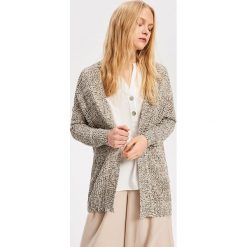 Melanżowy sweter - Wielobarwn. Szare swetry damskie marki Reserved, s, bez wzorów, bez rękawów, bez kaptura. Za 99,99 zł.
