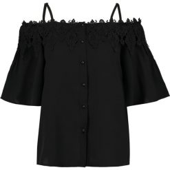 Bluzki asymetryczne: Navy London AMBA Bluzka black