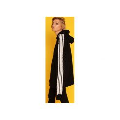 Bluzy rozpinane damskie: Stripe Hoodie Bluza