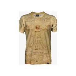 Davinci Man men's t-shirt. Brązowe t-shirty męskie marki Mars from venus, s, bez wzorów, bez kołnierzyka. Za 101,40 zł.