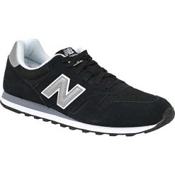 New Balance ML373GRE. Czarne buty sportowe męskie New Balance, ze skóry, bez zapięcia. Za 299,99 zł.