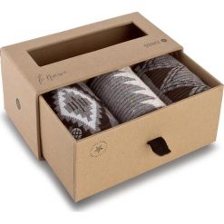 Zestaw 3 par wysokich skarpet męskich STANCE - Usa Pack MD16PKUSA Mul. Szare skarpetki męskie marki Stance, bez wzorów, z elastanu. Za 339,00 zł.