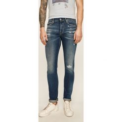Calvin Klein Jeans - Jeansy CKJ 026. Niebieskie jeansy męskie Calvin Klein Jeans, bez wzorów. Za 599,90 zł.