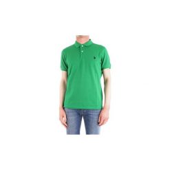 Koszulki polo z krótkim rękawem U.S Polo Assn. 51244-41029. Zielone koszulki męskie U.S. Polo Assn., s, bez wzorów, z krótkim rękawem. Za 208,20 zł.