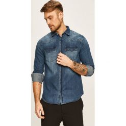 Armani Exchange - Koszula 3HZC21.Z1K9Z. Niebieskie koszule męskie Armani Exchange, xl, bez wzorów, z bawełny, klasyczne, z klasycznym kołnierzykiem, z długim rękawem. Za 499,90 zł.