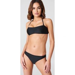 Stroje dwuczęściowe damskie: Boohoo Bikini bandeau Barbados – Black