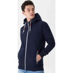 Bluza z kapturem - Granatowy. Niebieskie bluzy męskie marki House, s, z kapturem. Za 89,99 zł.