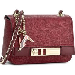 Torebka TRUSSARDI JEANS - Diane Grain Pochette Bag 75B091 R020. Czerwone listonoszki damskie marki Trussardi Jeans, z jeansu. W wyprzedaży za 339,00 zł.