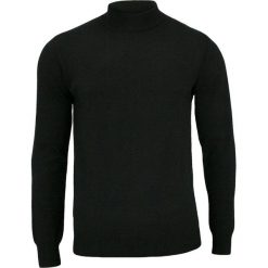 Klasyczny, Męski Półgolf Czarny - Brave Soul SWBRSAW17TURTLEBLACK. Czarne swetry męskie m, klasyczne, z golfem. Za 79,00 zł.