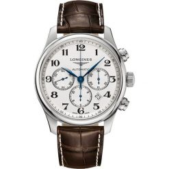 LONGINES Master Collection L2.859.4.78.3. Szare zegarki męskie LONGINES, ze stali. Za 11100,00 zł.