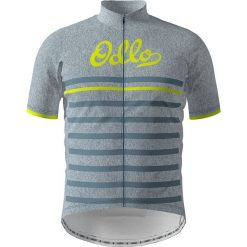 ODLO Koszulka rowerowa męska Element Print. Koszulki męskie Odlo, m, bez wzorów, bez kołnierzyka, bez rękawów, rowerowe. Za 265,60 zł.