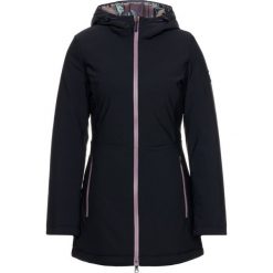 Płaszcz przejściowy EA7 Emporio Armani 6GTK02 TNR2Z 1200. Czarne płaszcze damskie EA7 Emporio Armani, xs, bez wzorów, z elastanu. W wyprzedaży za 809,00 zł.
