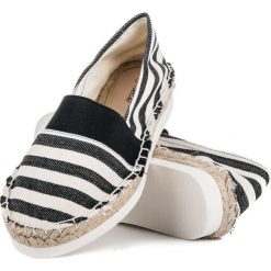 Tomsy damskie: Marynarskie espadryle CLEMENCE czarne
