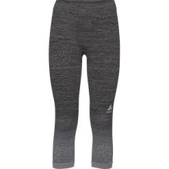 Legginsy "Maia" w kolorze szarym. Szare legginsy sportowe damskie marki Odlo Women, xs, z materiału, na fitness i siłownię. W wyprzedaży za 111,95 zł.