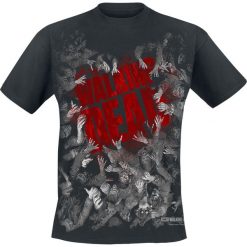 The Walking Dead Zombies T-Shirt czarny. Czarne t-shirty męskie z nadrukiem The Walking Dead, s. Za 54,90 zł.