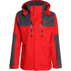 Jack Wolfskin JASPER FLEX MEN Kurtka przeciwdeszczowa fiery red. Czerwone kurtki trekkingowe męskie Jack Wolfskin, m, z materiału. W wyprzedaży za 545,35 zł.