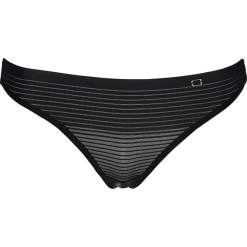 Stringi "Columbus Ave" w kolorze czarnym. Szare stringi marki Esprit. W wyprzedaży za 43,95 zł.