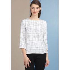 Elegancka bluza w kratkę. Szare bluzy damskie marki Monnari, w kratkę. Za 59,70 zł.