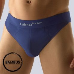 Slipy męskie: Slipy Bamboo niskie Blue