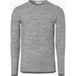 Solid - Sweter męski – Marius, szary. Szare swetry klasyczne męskie marki Solid, m, prążkowane, z kontrastowym kołnierzykiem. Za 129,95 zł.