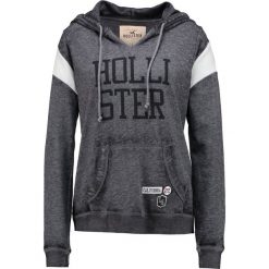 Bluzy rozpinane damskie: Hollister Co. SPORTY LOGO Bluza z kapturem grey