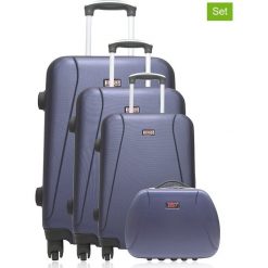 Walizki: Walizki (4 szt.) „Lanzarote” w kolorze granatowym