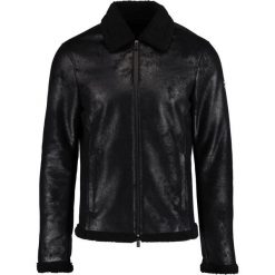 Kurtki męskie: Armani Exchange Kurtka ze skóry ekologicznej black