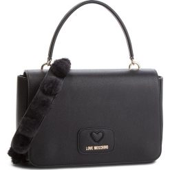 Torebka LOVE MOSCHINO - JC4282PP06KL0000 Nero. Czarne torebki klasyczne damskie marki Love Moschino, ze skóry ekologicznej. Za 909,00 zł.