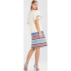 T-shirty damskie: Cortefiel WITH FRILLED SLEEVES Tshirt z nadrukiem beige