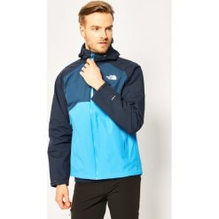 Kurtka softshell The North Face Stratos NF00CMH9PF6. Niebieskie kurtki sportowe męskie The North Face, s, bez wzorów, z nylonu, bez kaptura, do biegania. W wyprzedaży za 449,00 zł.