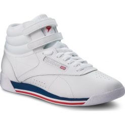 Buty Reebok - F/S Hi CN2964 White/Blue/Primal Red/Gry. Białe buty sportowe damskie marki Reebok, bez wzorów, ze skóry, sportowe. W wyprzedaży za 279,00 zł.