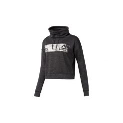 Bluzy Reebok Sport BLUZA WORKOUT READY THERMOWARM FLEECE. Czarne bluzy damskie bez kaptura marki Reebok Sport, s, bez wzorów, bez rękawów. Za 229,00 zł.