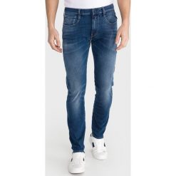 Replay Anbass Dżinsy Niebieski. Niebieskie jeansy męskie Replay, bez wzorów. Za 929,95 zł.