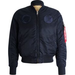 Alpha Industries NASA Kurtka Bomber all rep blue. Niebieskie kurtki męskie Alpha Industries, xl, bez wzorów, z nylonu. Za 759,00 zł.