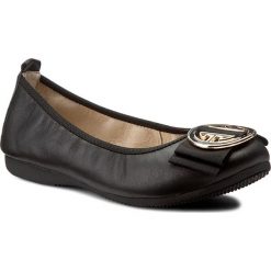 Baleriny LA BALLERINA - 20010-188C Nap Nero. Czarne baleriny damskie marki La Ballerina, ze skóry, klasyczne. W wyprzedaży za 269,00 zł.