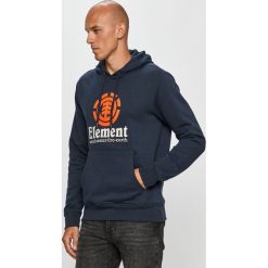 Element - Bluza. Niebieskie bluzy męskie Element, s, z nadrukiem, z bawełny, z kapturem, bez rękawów, z kapturem. Za 269,90 zł.