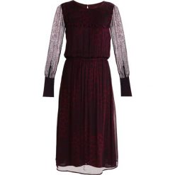 Sukienki hiszpanki: SET Sukienka koktajlowa red grey